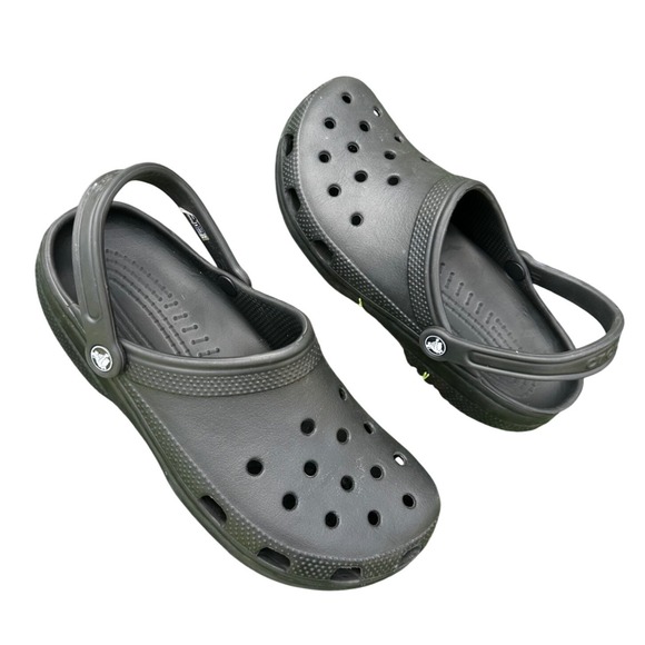 CROCS Other - Crocs Adult Classic Clogs Unisex Size M10 W12 Black Sandals